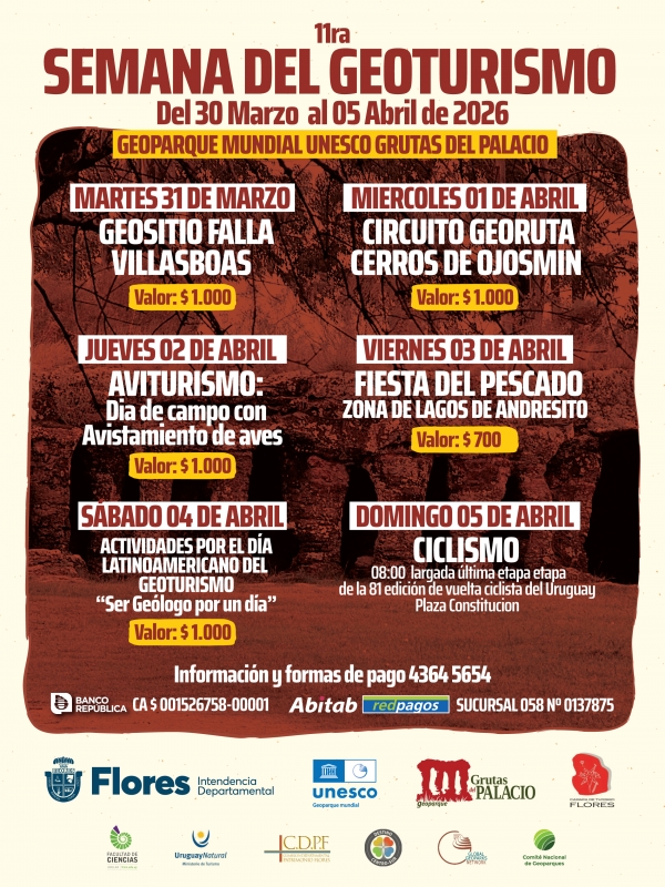 Llega la 11&ordf; Semana del Geoturismo: &iexcl;Descubre los tesoros de Flores!